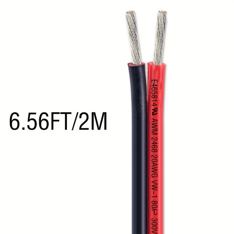 Ul 2468 18 20 22 24 Awg Pvc Electrical Wire 2 Conductor - Temu